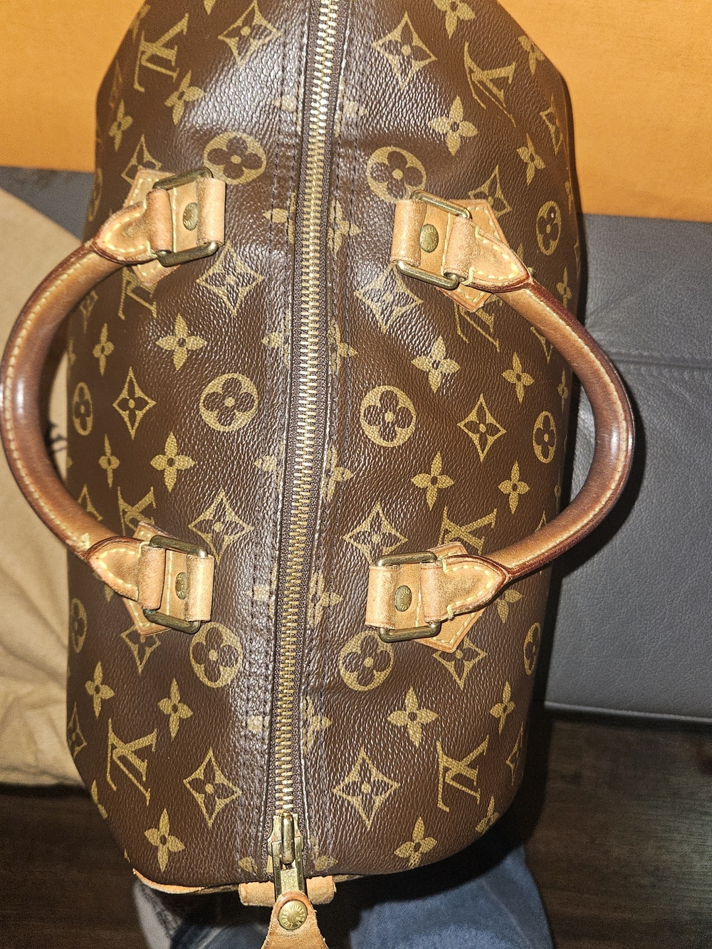 Louis Vuitton Monogram Speedy 30 W/ COA - Picture 8 of 13
